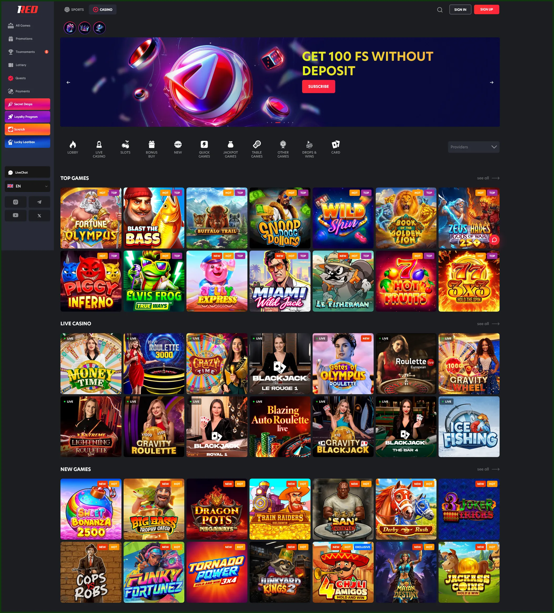 1Red Casino