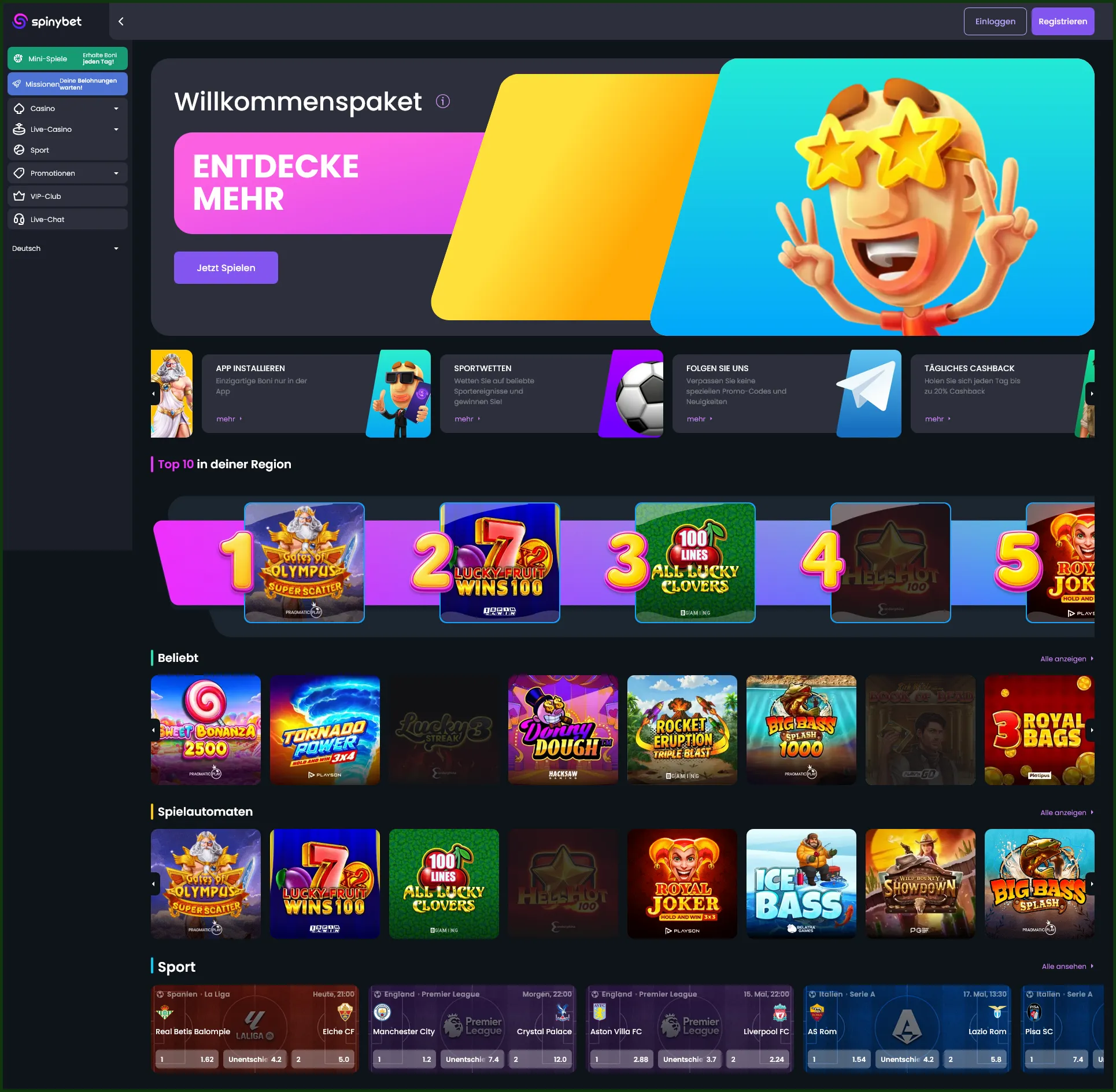 Spinybet casino